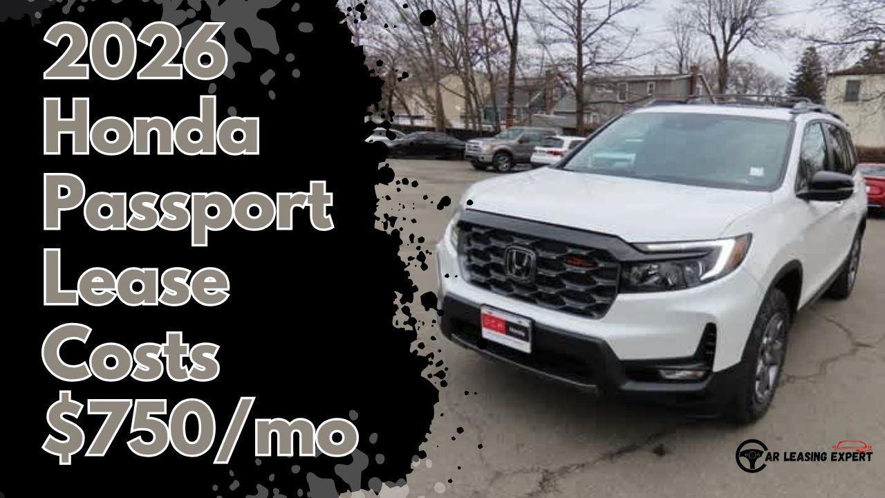 2026 Honda Passport Lease Costs $750mo